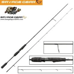 Savage Gear Black Savage Spin Rod 198 Cm 2 - 7 Gram