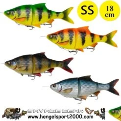 Savage Gear 4D Line Thru Roach 18 Cm SS | Firetiger