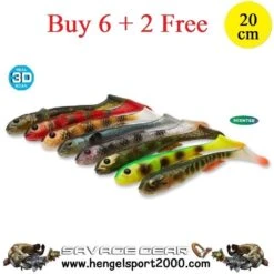 Savage Gear 3D Goby Shad 20 Cm | Spotted Bullhead