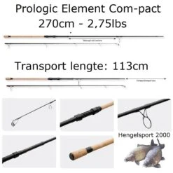 Prologic Element Com-pact 9ft - 2,75lbs