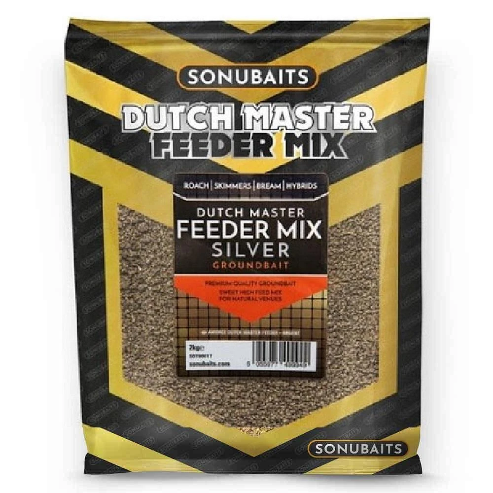Sonubaits Dutch Master Feeder Mix Zilver 2kg 1 Sonubaits Dutch Master Feeder Mix Zilver 2kg
