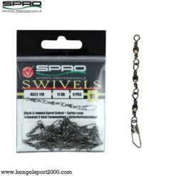 Spro 3 Jointed Swivel With Safety Snap | Size 16 - 6 Kg