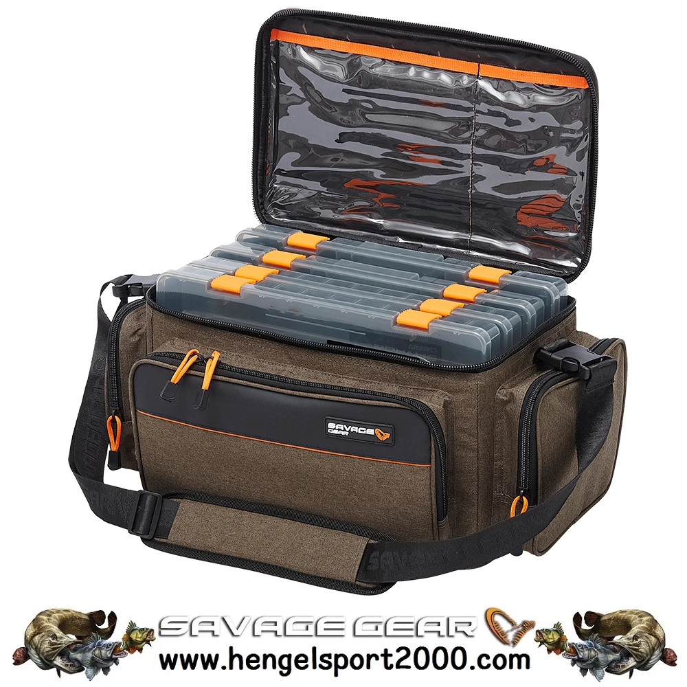 Savage Gear Systeem Box Bag L 24x47x30cm 1 Savage Gear Systeem Box Bag L 24x47x30cm